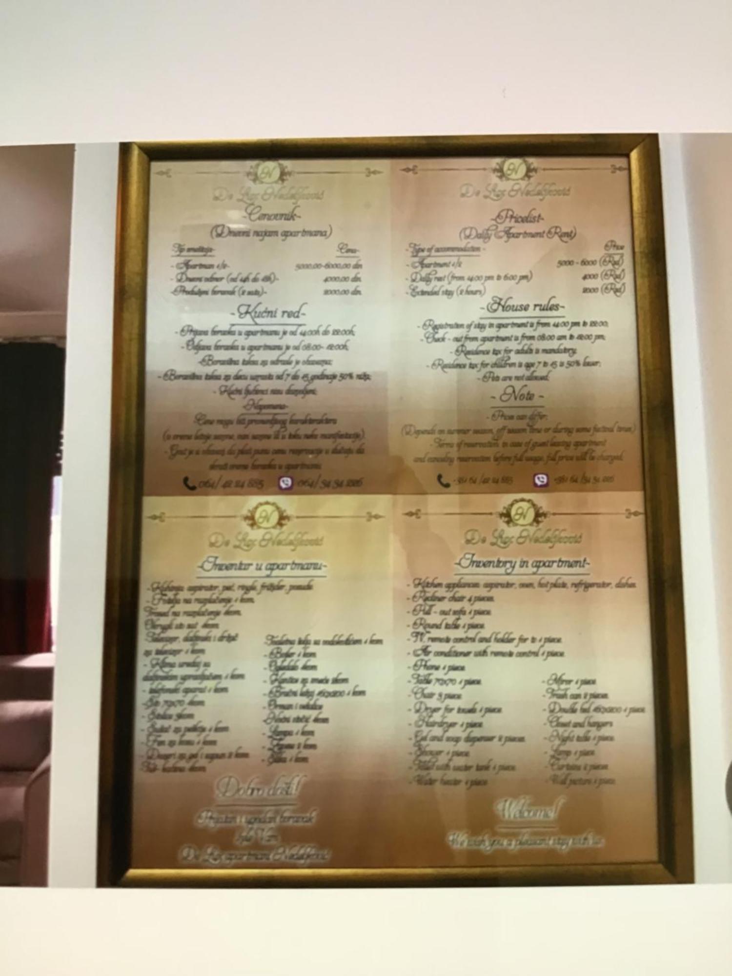 Aparthotel De Lux Nedeljkovic Jagodina Esterno foto
